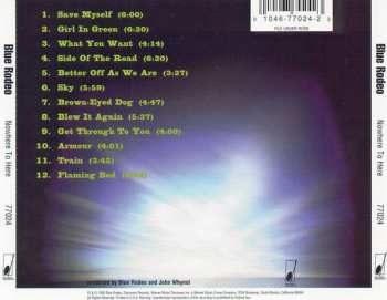 CD Blue Rodeo: Nowhere To Here