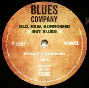 2LP Blues Company: Old, New, Borrowed But Blues