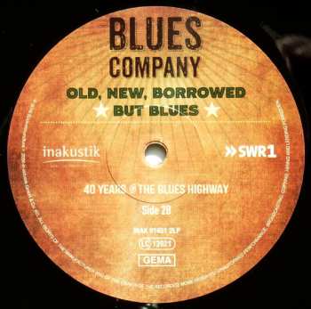 2LP Blues Company: Old, New, Borrowed But Blues