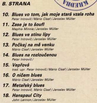 LP Bluesberry: Pocem Moje Stará