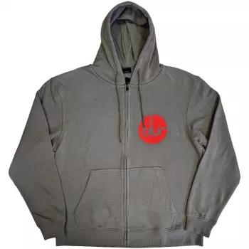 Sweatshirt mit Reißverschluss Circle Logo Blur