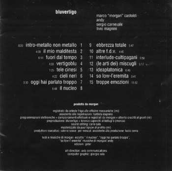 CD Bluvertigo: Metallo Non Metallo