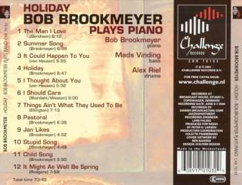 CD Bob Brookmeyer: Holiday - Bob Brookmeyer Plays Piano LTD