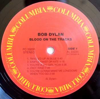 LP Bob Dylan: Blood On The Tracks
