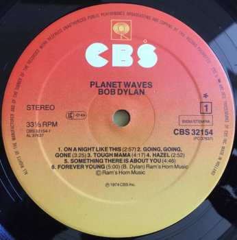 LP Bob Dylan: Planet Waves