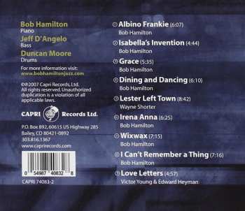 CD Bob Hamilton Trio: WixWax