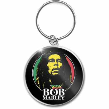 Merch Bob Marley & The Wailers: Schlüsselanhänger Logo Bob Marley Face 
