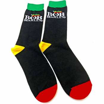 Merch Bob Marley & The Wailers: Kotníkové Ponožky Logo Bob Marley 42 - 47