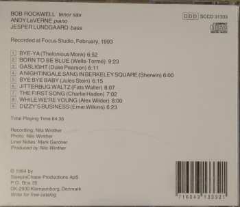 CD Bob Rockwell Trio: Born To Be Blue