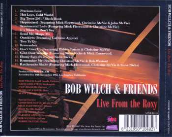 CD Bob Welch: Live At The Roxy