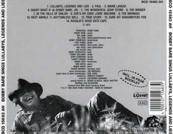CD Bobby Bare: Sings Lullabys, Legends And Lies