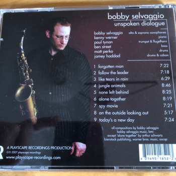 CD Bobby Selvaggio: Unspoken Dialogue