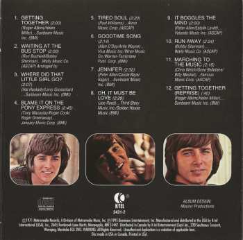 CD Bobby Sherman: Getting Together