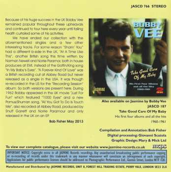 2CD Bobby Vee: The Night Has A Thousand Eyes (The Albums 1961-1962)