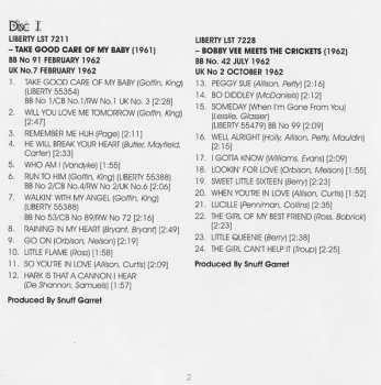 2CD Bobby Vee: The Night Has A Thousand Eyes (The Albums 1961-1962)