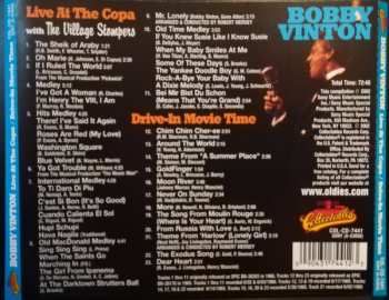 CD Bobby Vinton: Live At The Copa / Drive-In Movie Time
