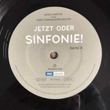 2LP WDR Funkhausorchester: Jetzt Oder Sinfonie!