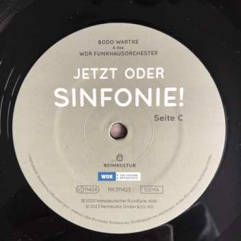 2LP WDR Funkhausorchester: Jetzt Oder Sinfonie!