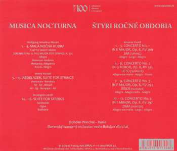 2CD Bohdan Warchal Orchestra: Musica Nocturna ‎– Štyri Ročné Obdobia