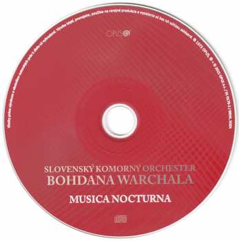 2CD Bohdan Warchal Orchestra: Musica Nocturna ‎– Štyri Ročné Obdobia