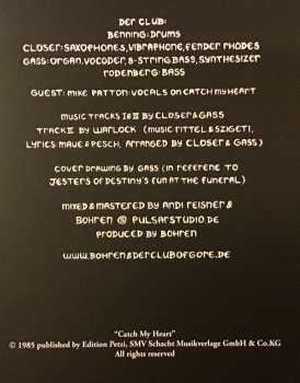 LP Bohren & Der Club Of Gore: Beileid