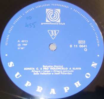 2LP/Box Set Bohuslav Martinů: Violoncellové Komorní Skladby (2xLP + BOX + BOOKLET)