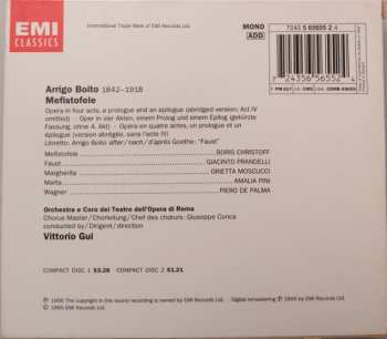 2CD/Box Set Boris Christoff: Mefistofele