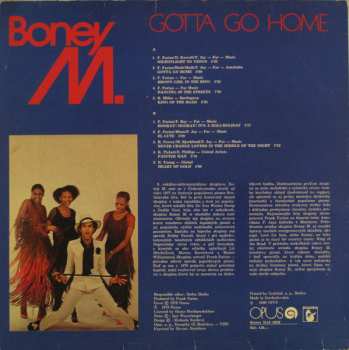 LP Boney M.: Gotta Go Home