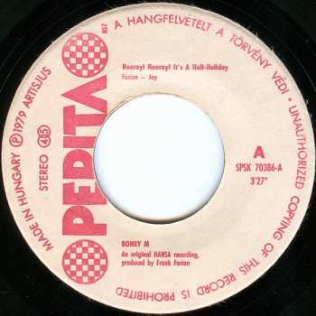 SP Boney M.: Hooray! Hooray! It's A Holi-Holiday