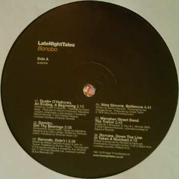 2LP Bonobo: LateNightTales