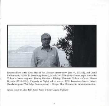 CD Gennadi Rozhdestvensky: Concerto for Violin, Piano & String Orchestra, Dante-Symphony No. 3 "Hell: Circles 7-9"