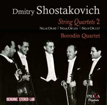 CD Dmitri Shostakovich: Shostakovich and the Borodin Quartet in Moscow vol. II