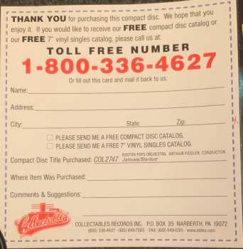 CD Arthur Fiedler: Jalousie / Stardust