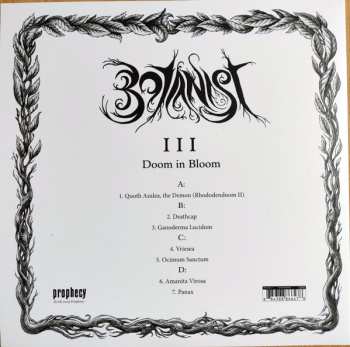 2LP Botanist: III: Doom In Bloom CLR