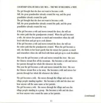 CD Boua Xou Mua: The Music Of The Hmong People Of Laos