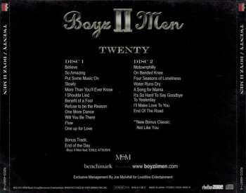 2CD Boyz II Men: Twenty