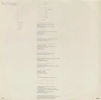 LP Boz Scaggs: Down Two Then Left