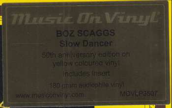 LP Boz Scaggs: Slow Dancer CLR
