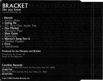 CD Bracket: Like You Know