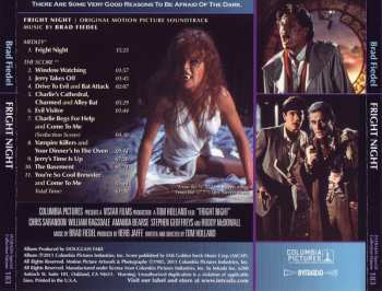 CD Brad Fiedel: Fright Night - O.s.t.