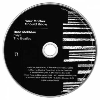 CD Brad Mehldau: Your Mother Should Know: Brad Mehldau Plays The Beatles
