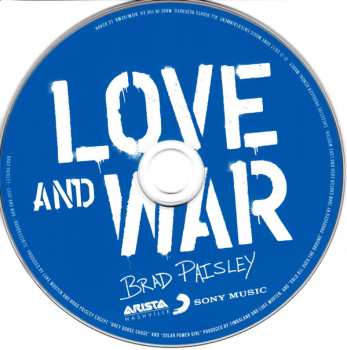 CD Brad Paisley: Love And War