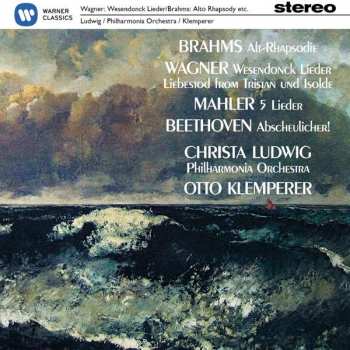 CD Ludwig van Beethoven: Wagner: Wesendonck Lieder / Brahms: Alto Rhapsody etc. · Ludwig / Philharmonia Orchestra / Klemperer