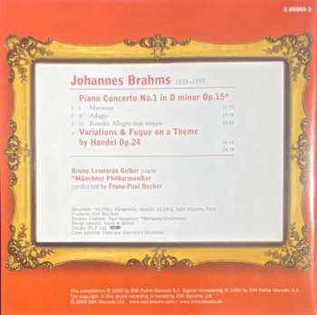 CD Johannes Brahms: Piano Concerto No.1 / Variations & Fugue On A Theme By Handel 