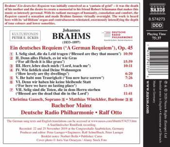 CD Johannes Brahms: Ein Deutsches Requiem