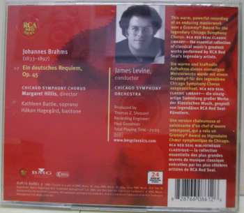 CD Johannes Brahms: Ein Deutsches Requiem