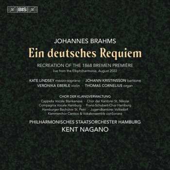 Album Brahms / Lindsey / Kristinsson: Ein Deutsches Requiem