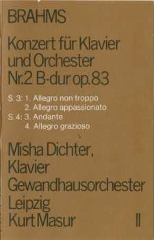 Box Set/2MC Johannes Brahms: Die Klavierkonzerte