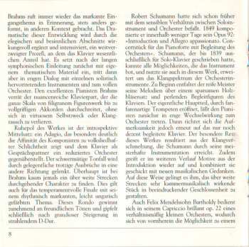 CD Robert Schumann: Piano Concerto No. 1 • Introduction And Allegro • Capriccio Brillant