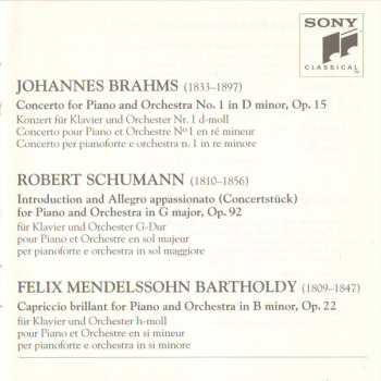 CD Robert Schumann: Piano Concerto No. 1 • Introduction And Allegro • Capriccio Brillant
